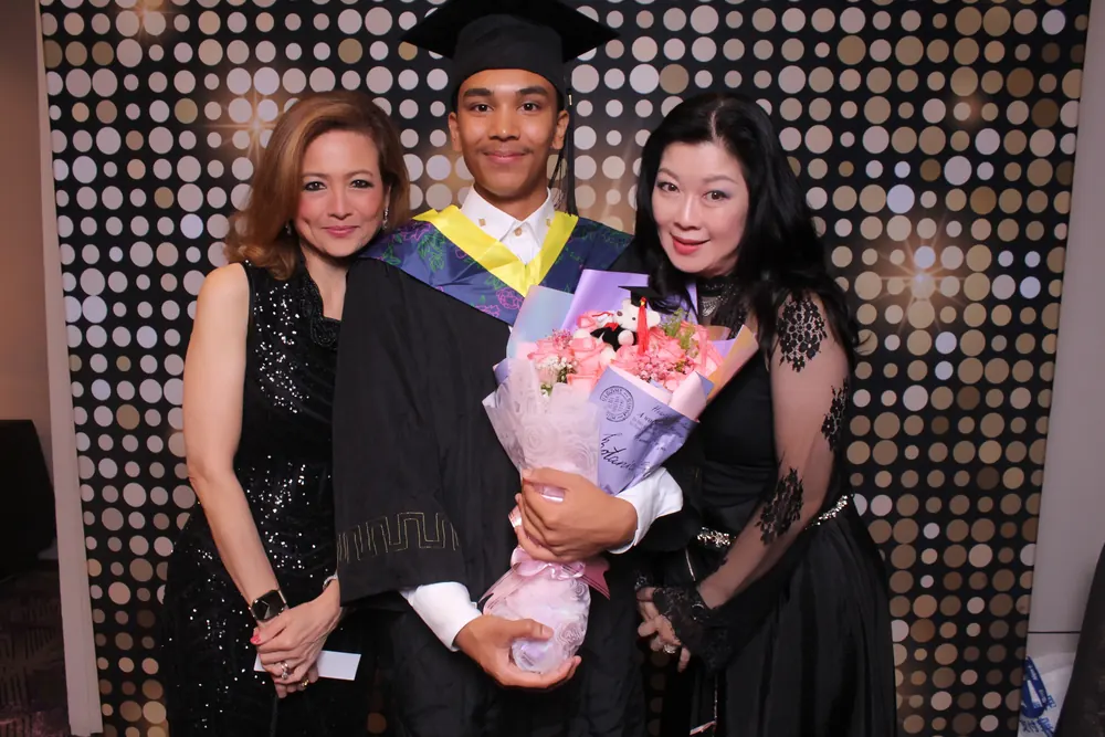 IETA students together at a campus celebration