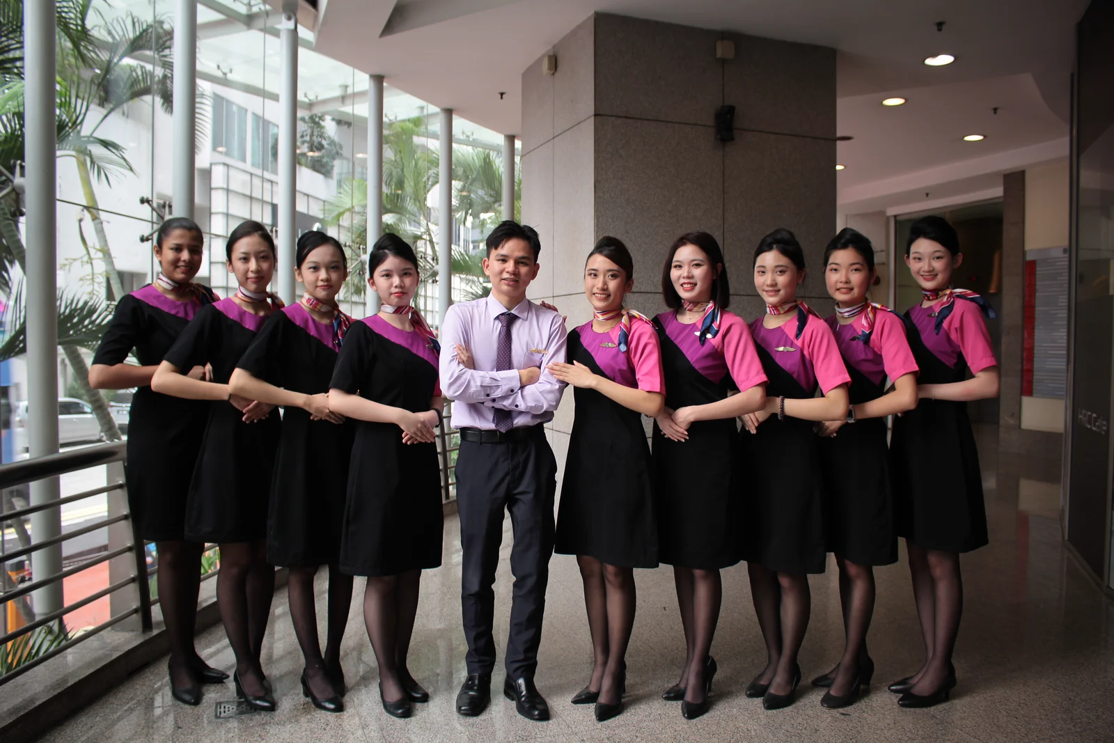 Grooming standards aligned with international airlines